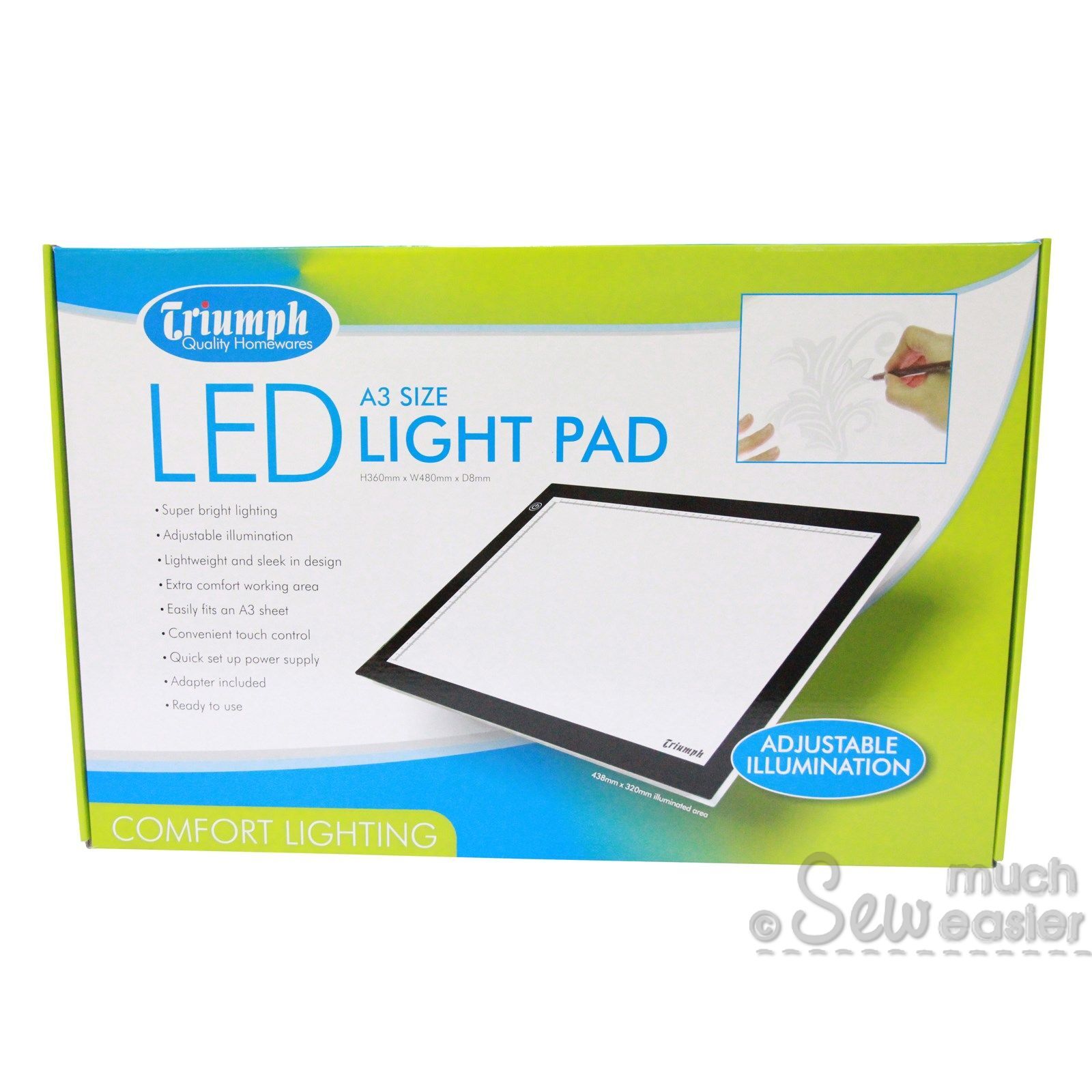 Triumph LED Light Pad A3 for Tracing