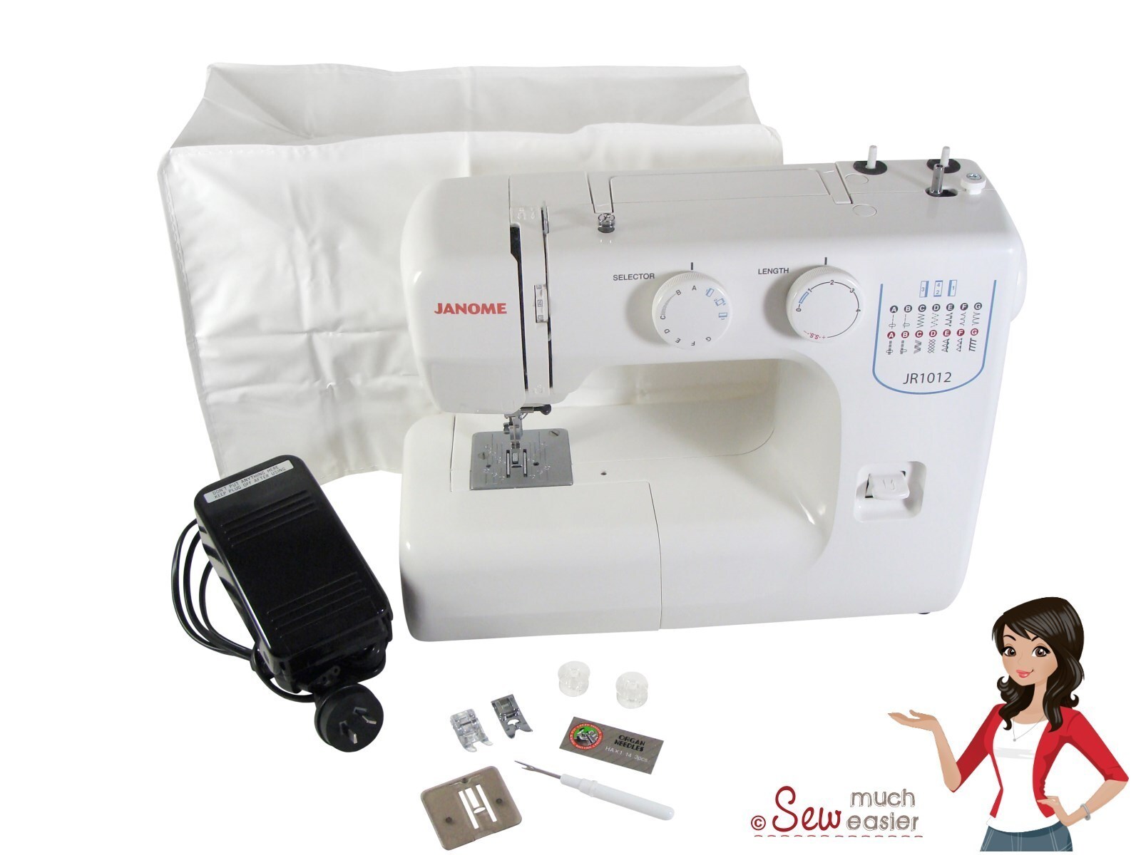 ... Array - janome jr1012 basic mechanical sewing machine for beginners rh sewmucheasier ...