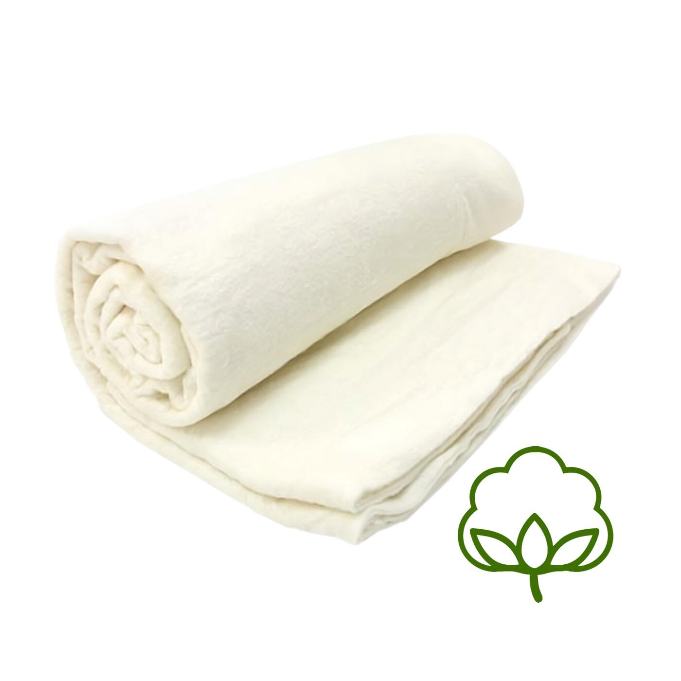 100% Cotton Wadding for Quilting, Needled Cotton Batting, Natural Cotton  Wadding, Scrim, Quality Fabric, Half Meter, Metre UK Seller 