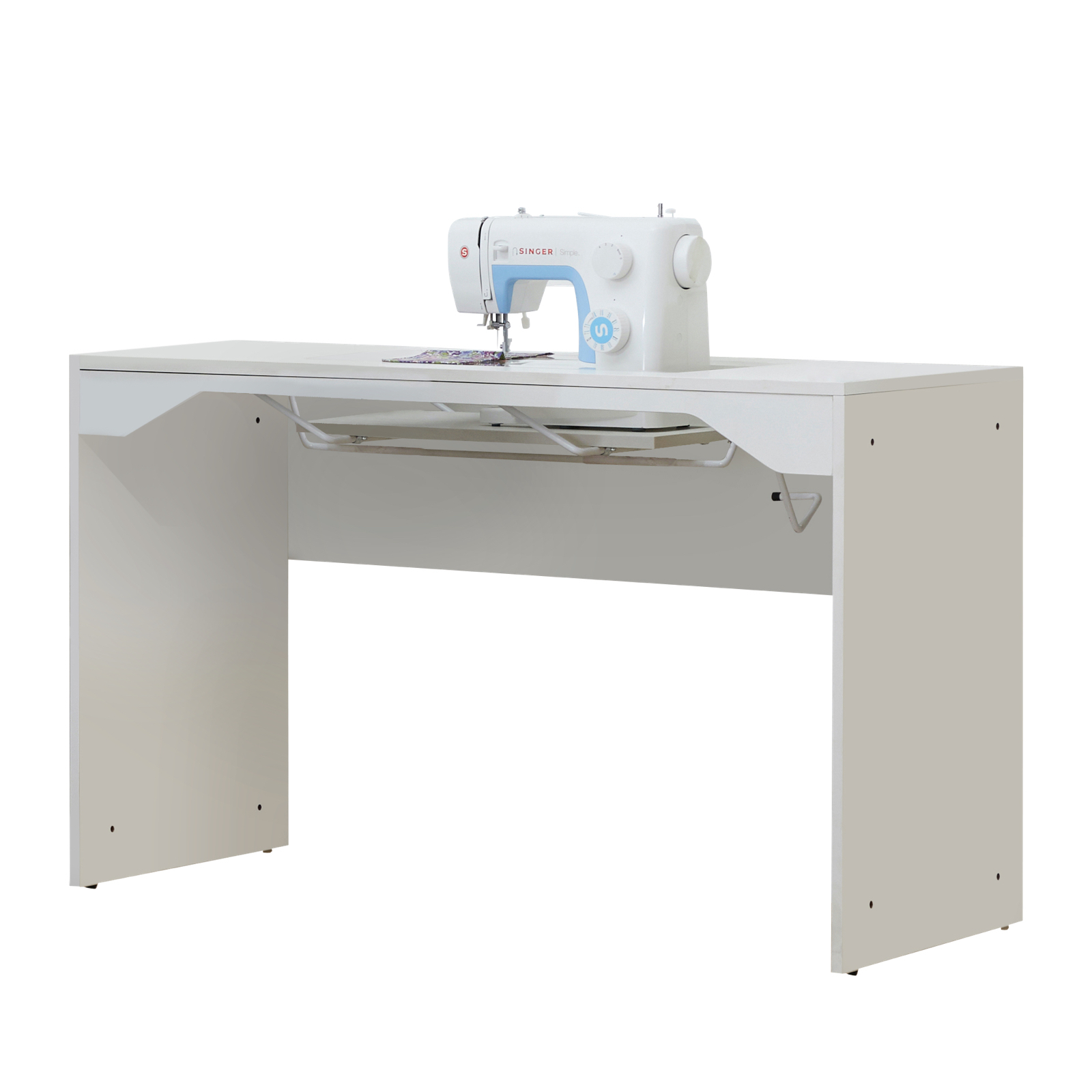 Cabinet Flat Pack Sewing Machine Desk