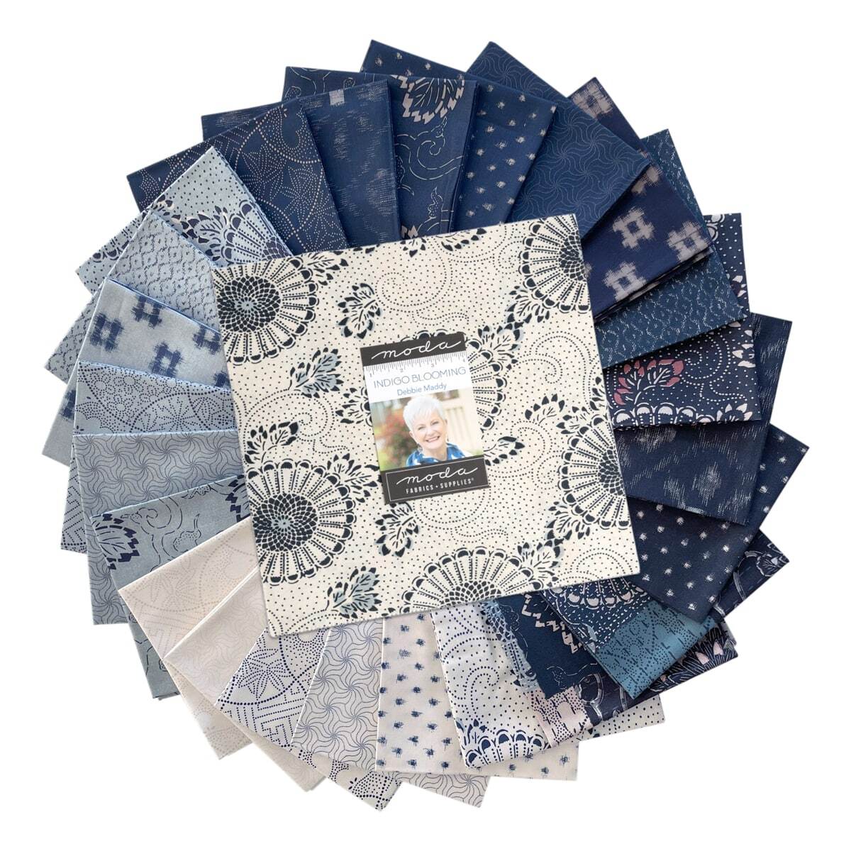 Indigo Blooming Layer Cake Indigo Blooming Layer Cake