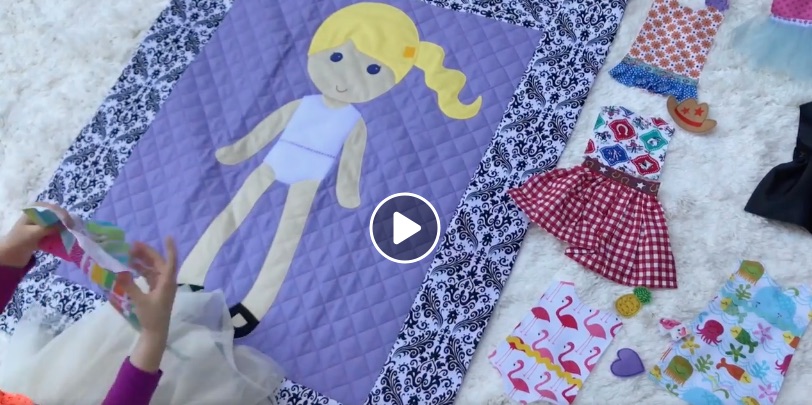 See how much fun the paper doll quilt can be...