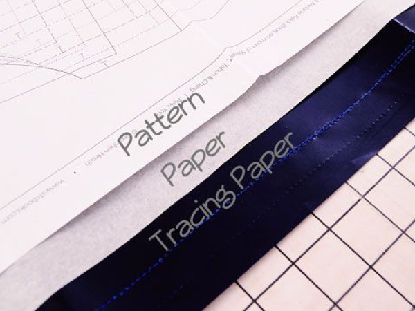 Sewing Pattern Paper Pack Pieces of Pattern Tissue & Instructions