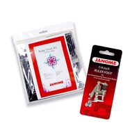 Janome Ruler Work Kit Foot 2 442 000 For Low Shank Top Loading Models Sew Much Easier Janome Ruler Work Kit Foot 2 442 000 For Low Shank Top Loading Models Sew Much Easier