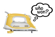 Our Yellow Smart Iron Winner is...