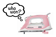 Our Pink Oliso Smart Iron Winner is...