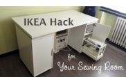 Sewing Room Furniture - IKEA Hack